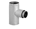 M&G DuraVent Duravent Pro Increaser Adapter Clean-Out Tee Cap-3PVP-TADX4, 3, Stainless Steel