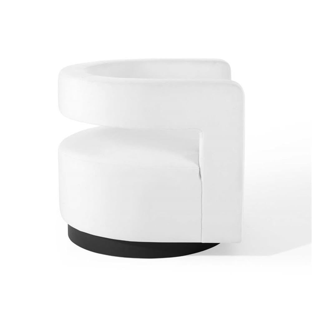 Modway Spin Armchairs, White