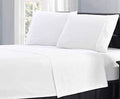 Mellanni Organic Cotton Flannel Sheets Full Size - Ultra Warm For Cold Weather - White Sheets Full Size - Pill, Wrinkle & Shrink