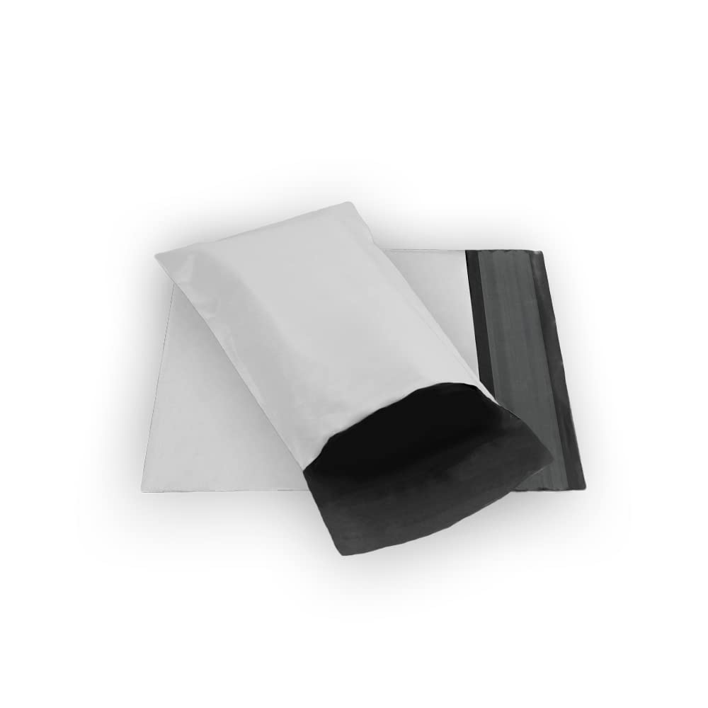 100 Ecoswift 4 X 6 White Small Poly Mailer Size #00 Self Sealing Envelopes Plastic Shipping Mailing Bags 4X6 2.35 Mil