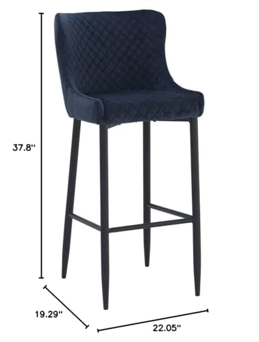 GFURN Saskia Counter Stool - Navy