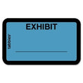 Tabbies Color-Coded Legal Exhibit Labels, Tab58091, 1 5/8'W X 1'L, Blue, Pack Of 252