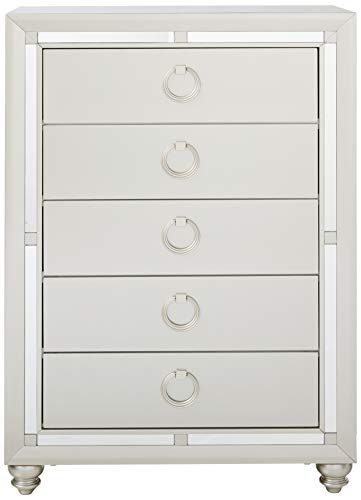 Global Furniture Usa (1621 Chest Riley, Silver