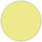Flash Furniture Wren 42'' Round Yellow Thermal Laminate Activity Table - Standard Height Adjustable Legs