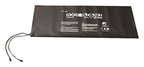 Root Radiance Seedling Add-On Heat Mat Pad, Daisy Chain 21 x 61 for Plant Seed Starting, Indoor Germination Supplies Black, 