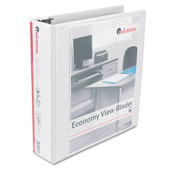 Universal Vinyl Round Ring View Binders Bndr,View,11X8.5,2',We Fplm-Ffp (Pack Of30)