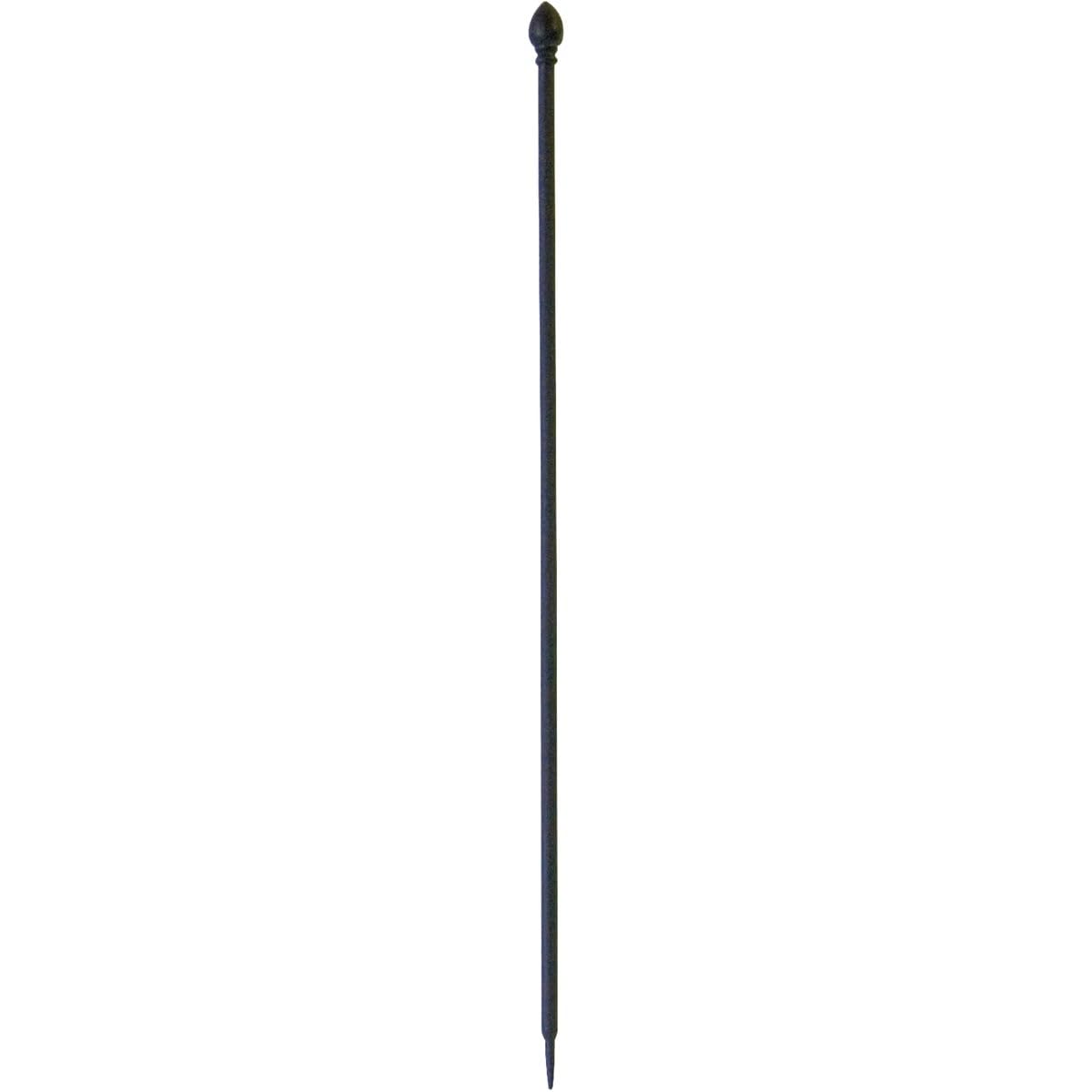 Panacea Products 87102 38' Garden Fence Post, Black