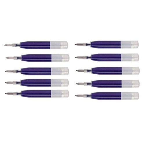 10 Genuine Intrepid Blue Refills For Ion, Roadster, Vice, Penatia Gelicious, And Matrix Pens Gel Ink Refills [ Bulk Pack]