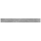 vidaXL Modern Bookshelf Boards 8 pcs Set, Concrete Gray, Engineered Wood, Easy-to-Clean | Replacement or Additional Storage Boards