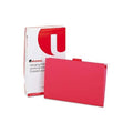 Universal Bright Color Hanging File Folders Folder,Hang,Lgl,25/Bx,Rd (Pack Of5)