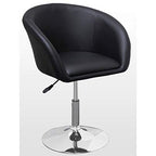Best Master Furniture Adjustable Swivel Faux Leather Coffee Chair, Gray