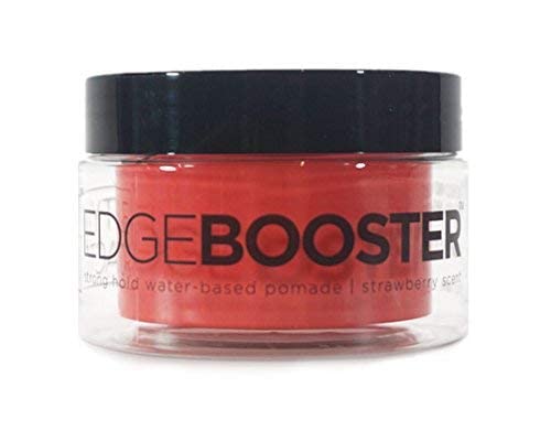 (2Pack) Style Factor Edge Booster Strong Hold Water-Based Pomade 338Oz - Strawberry Scent