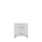 Acme Casilda 2-Drawer Wooden Nightstand in White