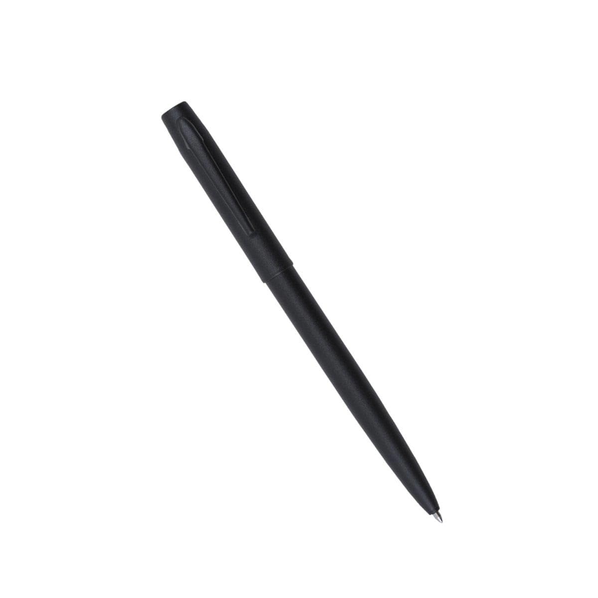 Rite In The Rain Weatherproof Black Metal Clicker Pen - Black Ink (No. 97)