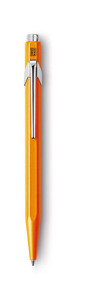 Creative Art Materials Caran D'Ache Ballpoint Pen Pop Line Orange (849.530)