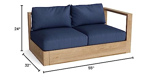 Anderson Teak Copacabana Left Loverseat Modular - Thumbnail 5