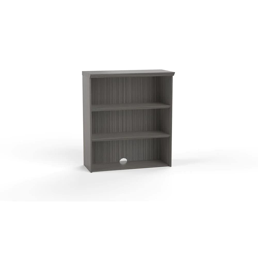 Mayline Sterling Bookcase, 36&quot;, Textured Mocha Laminate