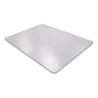 Floortex Recycled Anti-Slip Chair Mat 48" x 51" for Hard Floors, tint