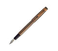 Retro 51 Tornado Vintage Metalsmith Fountain Pen, Lincoln - Extra Fine Nib, Brushed Copper Finish, German Craftsmanship, Elegant