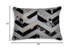 HomeRoots Decor 12' X 20' X 5' Tricolor Pillow