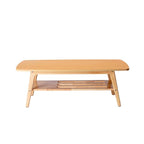 Bahamas 47" W Natural Light Oak Coffee Table