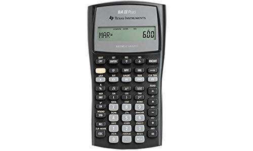 Texas Instruments Calculatrice Financire Ti-Ba Ii Plus