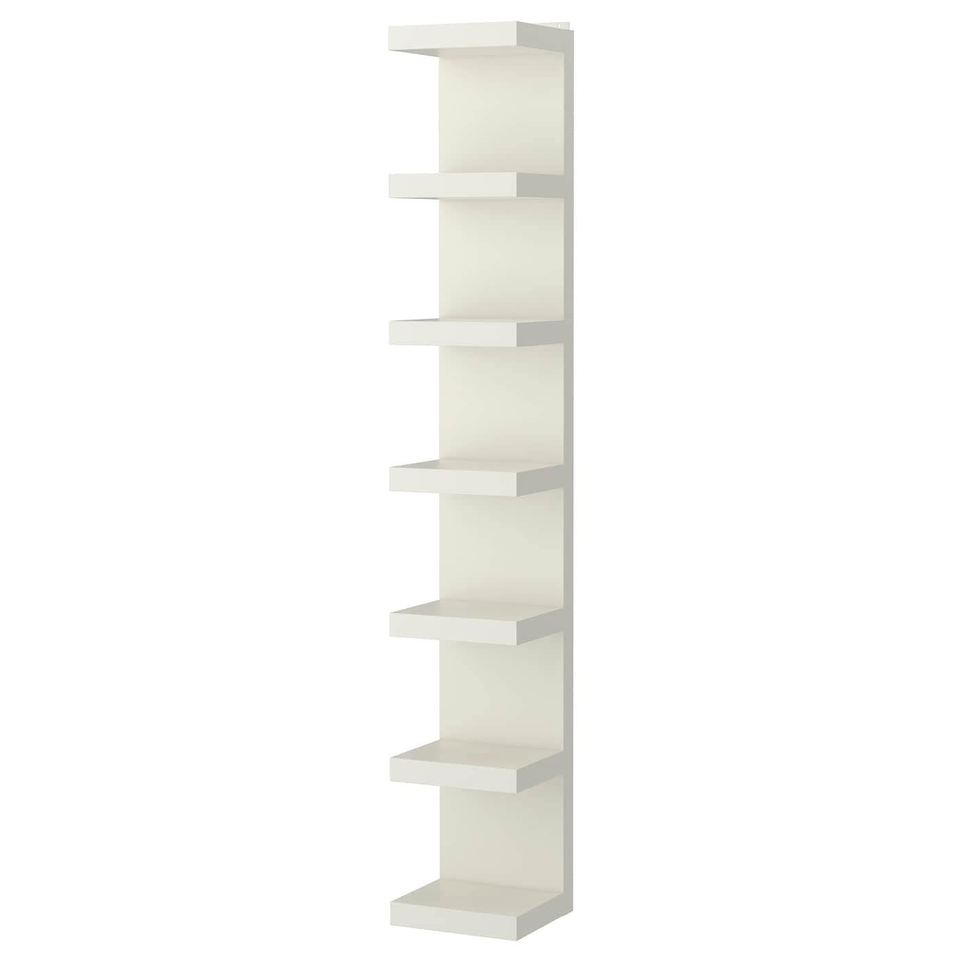 IKEA Wall Shelf Unit, Black 11 3/4x74 3/4, 624.201123.3038