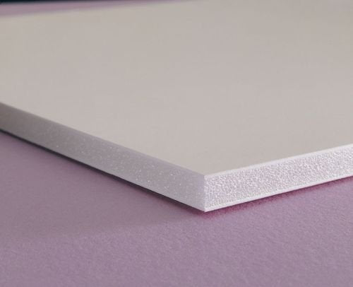 White Foamed Pvc Sheet 24' X 24' X 3Mm (0.118') Plastic Boards