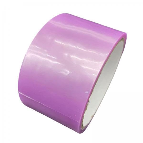 ATORSE 2xCreative Sticky Ball Rolling Tape Decorative DIY Game for Party Children Purple