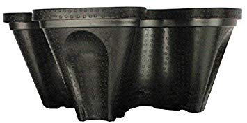 Large 64 Quart Stackable Planter 5-Pack - Grow More In Less Space - Plant Pots And Stack - Diy Vertical Gardening System - For G