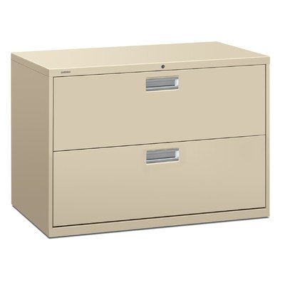 600 Series 42 Inchw 2-Drawer File Finish:Parchment