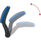 Lorell High-Back Gaming Chair, Blue and Black