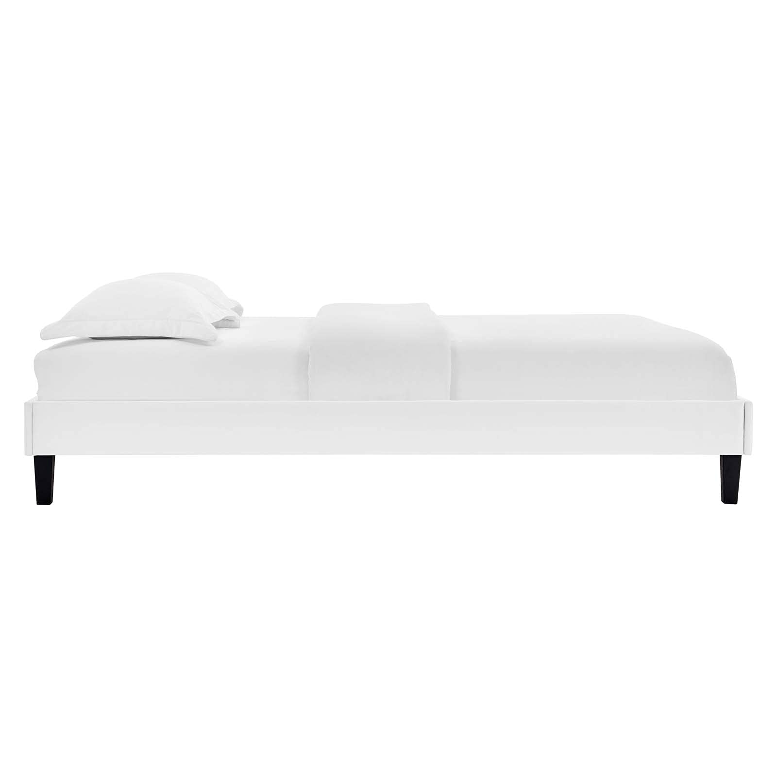 Modway Reign Platform, Queen, White