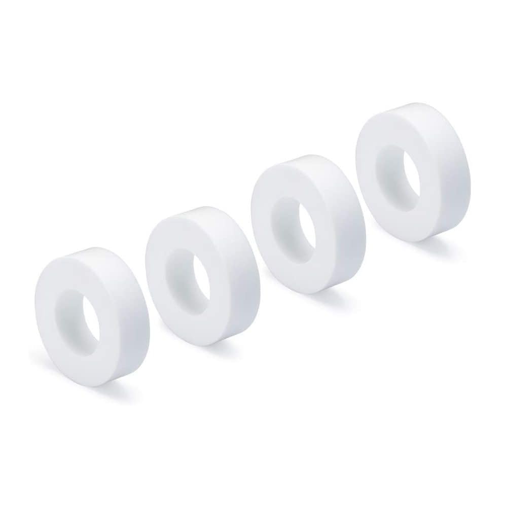 Dolphin Genuine Replacement Part - Notched White Climbing Rings For Ultimate Wall Adhesion (4Pk) - Part Number 6101611-R4