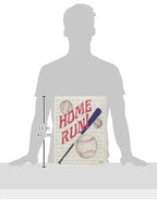 The Kids Room By Stupell Homerun Baseball Bat Typography Rectangle Wall Plaque, 11 X 0.5 X 15, Proudly Made In Usa