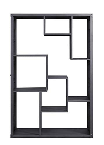 Acme Cargo Bookcase in Gray Gunmetal