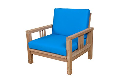 Anderson Teak Patio Lawn Garden Furniture SouthBay Deep Seating Armchair