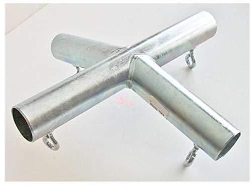 4 Way Top Center Low Peak Down Angle 1' Fitting (P4L) - Fits 1' Emt Pipe That Has An Outer Diameter Of 1 3/16'.