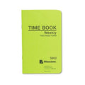 Wilson-Jones Foreman'S Time Book, Week Ending, 4-1/8 X 6-3/4, 36-Page Book