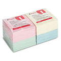 Universal Standard Self-Stick Pastel Color Note Pads Note,Slfst3X3,12Pd/Pk,Ast Pc027Rvjff (Pack Of15)
