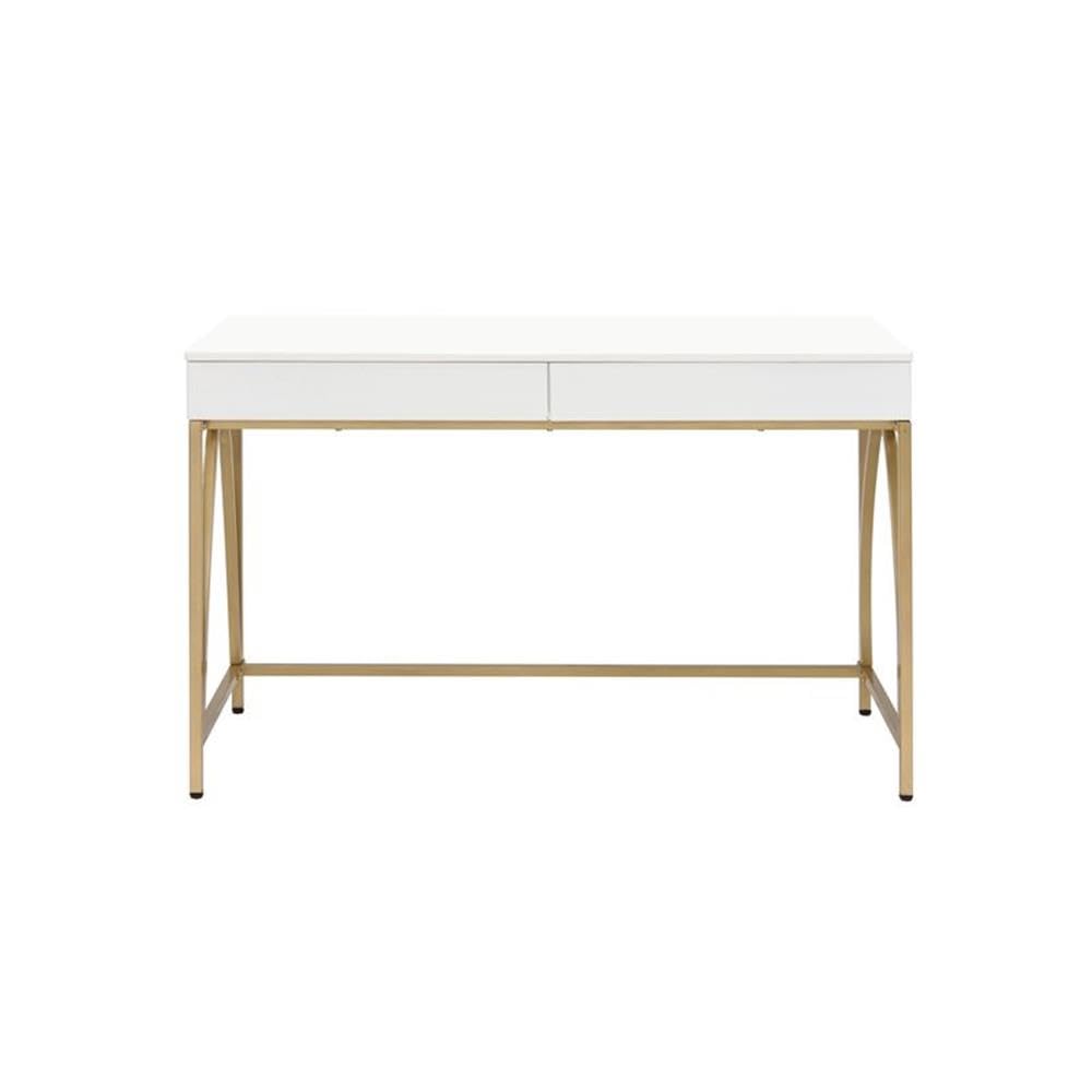 Acme Lightmane 2-Drawer Vanity Desk