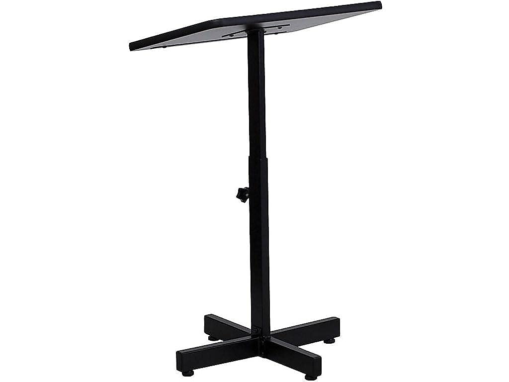 Flash Furniture Xu-Lectern-Adj-Gg Adjustable Height Metal Lectern
