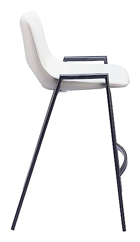 Zuo Desi Counter Stool White