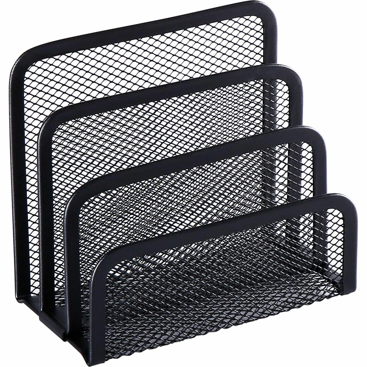 Lorell 84153 Vertical Sorter, 5-5/8-Inch X3-1/8-Inch X5-1/4-Inch , Black Mesh