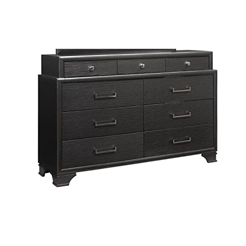 Global Furniture Usa Grey-Dr Jordyn Textured Dresser