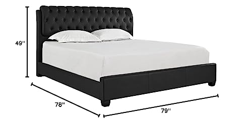 Modway Francesca King Bed In Black