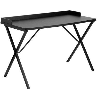 Ledge Writing Desk [Set Of 2] Color: Black