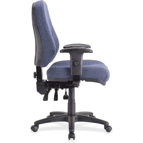 Lorell Baily High-Back Multi-Task Chair, Blue