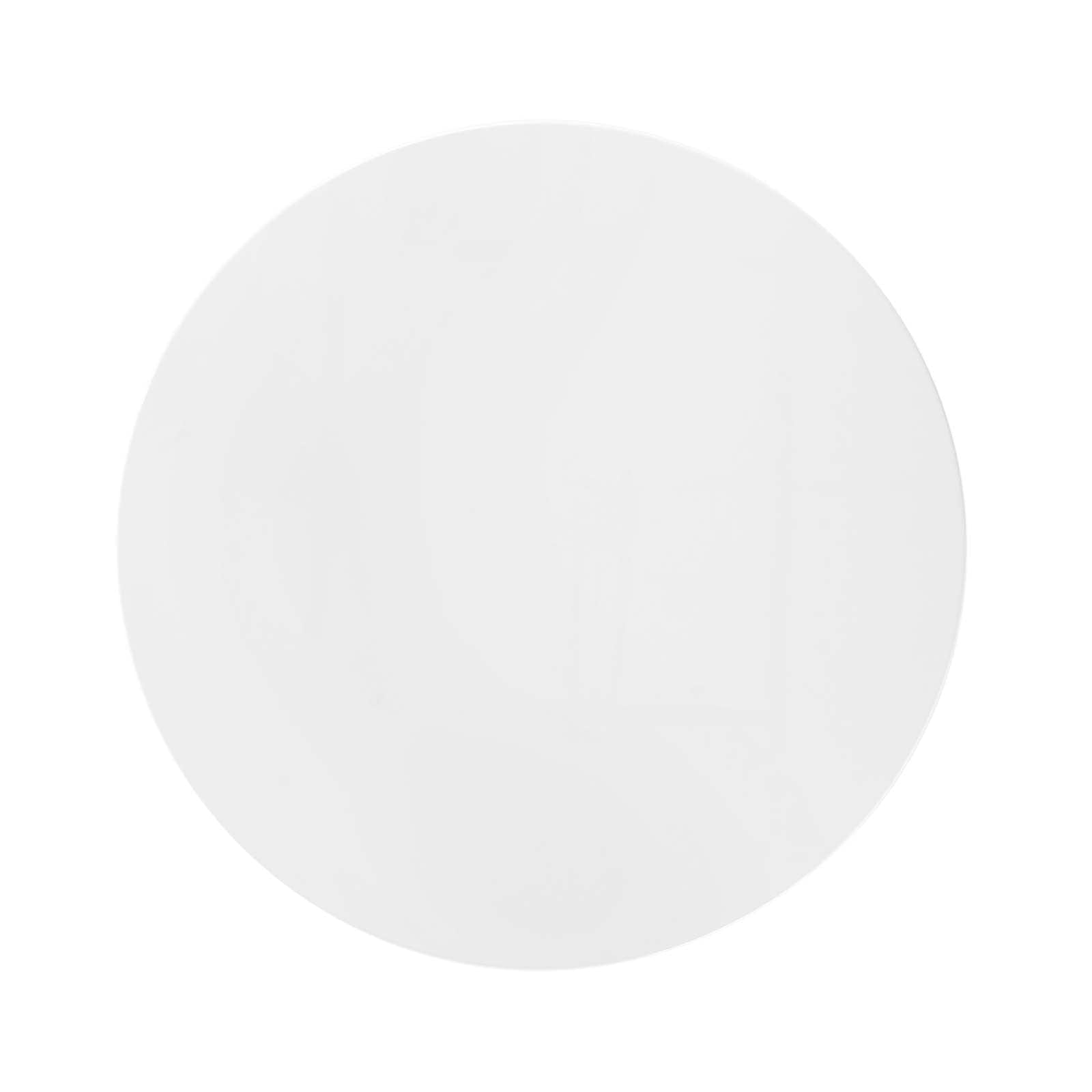 Modway Lippa 36&quot; Round Wood Dining Table, White Top, Black Base