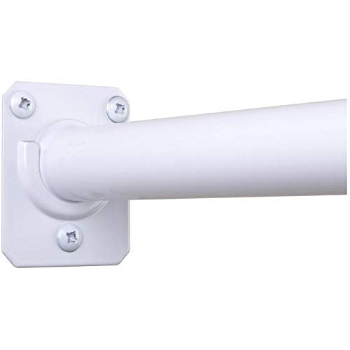 Closet Pro Cd-0024-30/48Wt Heavy Duty Adjustable Rod, 30 By 48-Inch, White